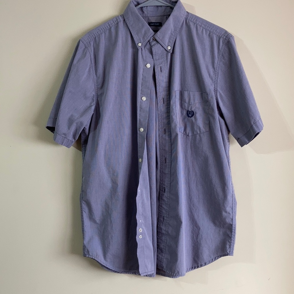 Chaps short sleeve button up shirt